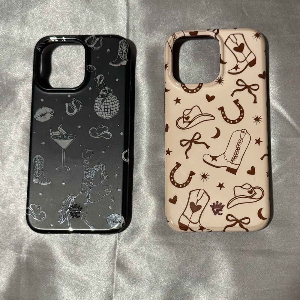 Velvet Caviar Western iPhone 15 Pro Max Bundle